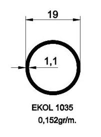 1035- 19 LUK BORU 1.1MM