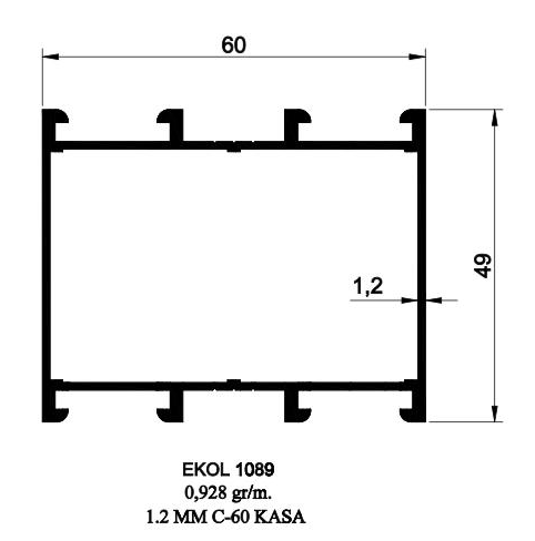 1089- 1.2 MM C-60 KASA
