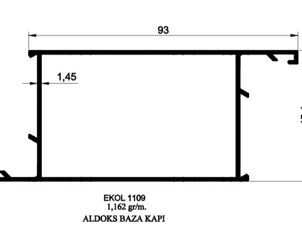1109- ALDOKS BAZA KAPI
