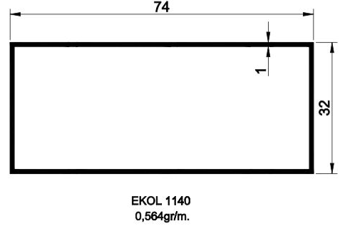 1140- 74X32 KUTU