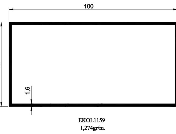 1159- 100X50 KUTU