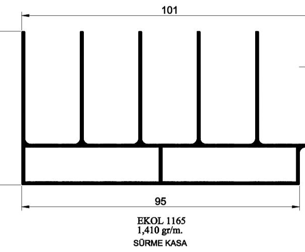 1165-SÜRME KASA