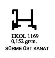 1169-SÜRME ÜST KANAT