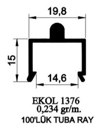1376- 100'LÜK TUBA RAY