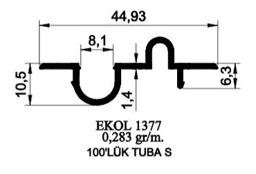 1377- 100'LÜK TUBA S